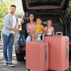 Juego De Maletas (Mediana Y Grande) Monaco En Abs Extensibles Con Capacidad De 162 L Con Tsa -Bolsa De Moda coral sku 16161724 30130210 xxl