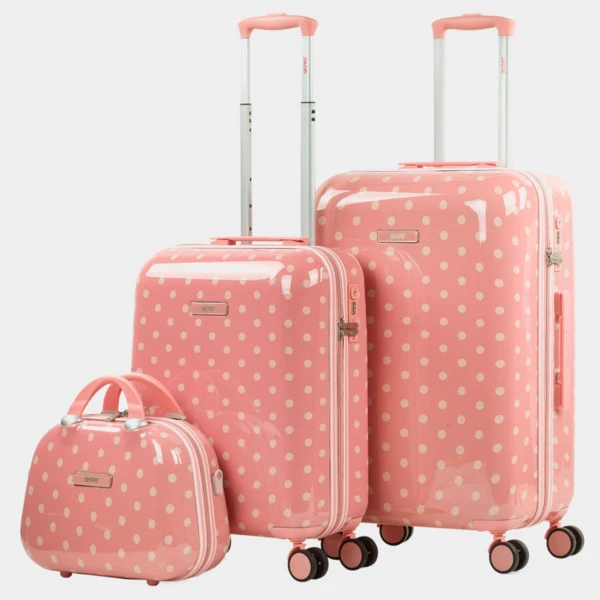 Maletas Mediana Polka Dots Rigida/Blanda Con Capacidad De 65 L 6 Maletas Mediana Polka Dots Rigida/Blanda Con Capacidad De 65 L - Imagen 6