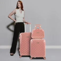 Maletas Mediana Polka Dots Rigida/Blanda Con Capacidad De 65 L 16 Maletas Mediana Polka Dots Rigida/Blanda Con Capacidad De 65 L -Bolsa De Moda coral sku 16437971 15020442 xxl