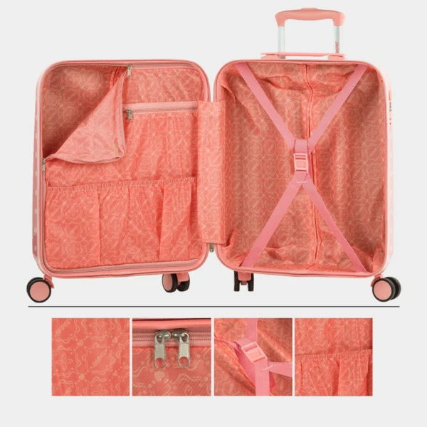 Maletas Mediana Polka Dots Rigida/Blanda Con Capacidad De 65 L 9 Maletas Mediana Polka Dots Rigida/Blanda Con Capacidad De 65 L - Imagen 9