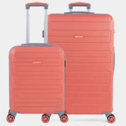 Juego De Maletas (Mediana Y Grande) Monaco En Abs Extensibles Con Capacidad De 162 L Con Tsa Y Usb -Bolsa De Moda coral sku 16437976 32260521 xxl