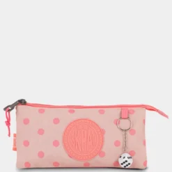 Portatodo Triple Skpat Polka Dots -Bolsa De Moda coral sku 16493152 08140637 xxl