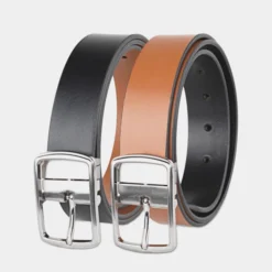 Cinturon Reversible 35Mm Piel Genui Jaslen Cinturones Jaslen -Bolsa De Moda cuero negro 110 sku 16346492 31480769 xxl