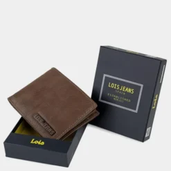 Billetera Hombre Lois Kodiak Color De Piel -Bolsa De Moda cuero sku 16041944 30000554 xxl