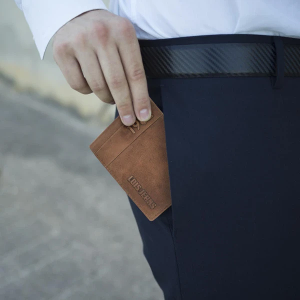 Cartera De Piel De Hombre Lois Elk En Piel 2 Cartera De Piel De Hombre Lois Elk En Piel - Imagen 2