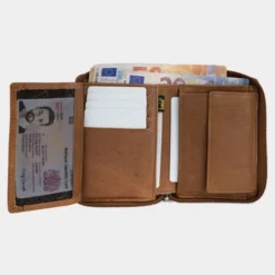 Cartera De Piel Con Cremallera De Hombre Lois Elk En Piel -Bolsa De Moda cuero sku 16667877 16130506 xxl