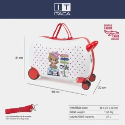 Maleta Infantil Correpasillos Itaca Happy Fun Days 24 Maleta Infantil Correpasillos Itaca Happy Fun Days -Bolsa De Moda cute sku 16512507 39300455 xxl