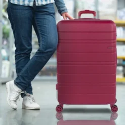 Maleta Grande San Marino En Abs Extensible Con Capacidad De 128L Con Tsa -Bolsa De Moda fresa sku 16041913 45240916 xxl