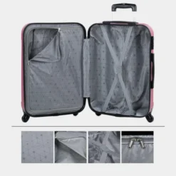 Maletas Mediana Havel Rigida Con Capacidad De 91 L -Bolsa De Moda fresa sku 16322436 24400736 xxl