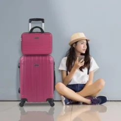 Maleta Cabina+Neceser Itaca Havel 26 Maleta Cabina+Neceser Itaca Havel -Bolsa De Moda fresa sku 16322487 50400042 xxl