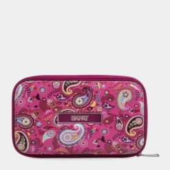 Estuche Infantil Grande Rígido Skpat Liubliana Estampado Cachemir -Bolsa De Moda fucsia sku 16041724 39180139 xxl