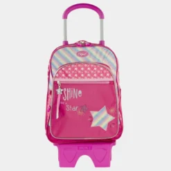 Mochila Escolar Infantil De Niña Acolchada Estampada Skpat Shine Like A Star -Bolsa De Moda fucsia sku 16041752 03060805 xxl