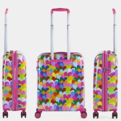 Agatha Ruiz De La Prada Maleta Cabina Corazones Rígida De Policarbonato Con Capacidad De 35 L Y Tsa -Bolsa De Moda fucsia sku 16092785 24480302 xxl