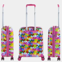 Maleta Cabina Y Neceser Agatha Ruiz De La Prada Corazones Colores -Bolsa De Moda fucsia sku 16092786 06320008 xxl