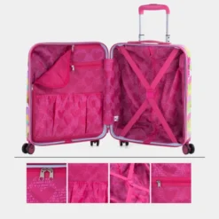 Maleta Cabina Y Neceser Agatha Ruiz De La Prada Corazones Colores -Bolsa De Moda fucsia sku 16092786 06330105 xxl