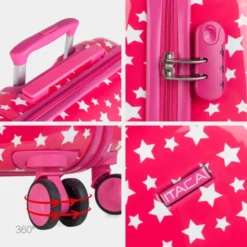 Maletas Mediana Stars Rigida Con Capacidad De L -Bolsa De Moda fucsia sku 16162911 34560127 xxl