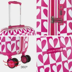 Agatha Ruiz De La Prada Maletas De Cabina Mirror Rigida Con Capacidad De 40 L -Bolsa De Moda fucsia sku 16654408 38180753 xxl