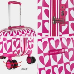 Agatha Ruiz De La Prada Maletas Mediana Mirror Rigida Con Capacidad De 65 L -Bolsa De Moda fucsia sku 16654410 39120841 xxl