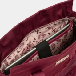 Bolso Bandolera De Mujer Lois Amery En Nylon/Polipiel -Bolsa De Moda granate sku 16064721 57570604 xxl