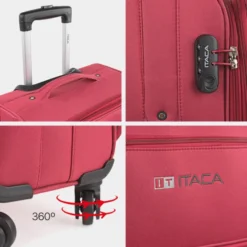 Maleta 60Cm Itaca Tamesis -Bolsa De Moda granate sku 16177088 22550715 xxl