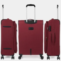 Maleta 60Cm Jaslen Brighton -Bolsa De Moda granate sku 16493137 02270363 xxl