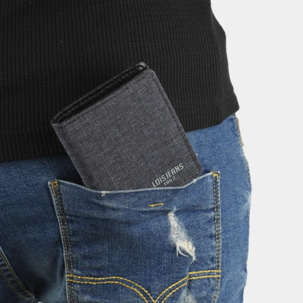 Billetero De Hombre Lois Harrison En Poliéster/Polipiel 2 Billetero De Hombre Lois Harrison En Poliéster/Polipiel - Imagen 2