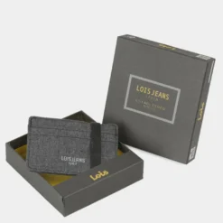 Tarjetero De Hombre Lois Harrison En Polipiel/Nylon -Bolsa De Moda gris oscuro sku 16042056 09430862 xxl