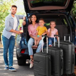 Maletas Mediana Sarajevo Rigida/Blanda Con Capacidad De 120 L -Bolsa De Moda gris oscuro sku 16091491 53060779 xxl