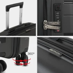 Maletas Mediana Sarajevo Rigida/Blanda Con Capacidad De 120 L -Bolsa De Moda gris oscuro sku 16091491 53090564 xxl