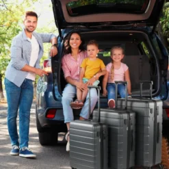 Juego De Maletas 50/60/70 Cms Jaslen Viena En Abs Con Capacidad De 177L 26 Juego De Maletas 50/60/70 Cms Jaslen Viena En Abs Con Capacidad De 177L -Bolsa De Moda gris oscuro sku 16106950 11190993 xxl