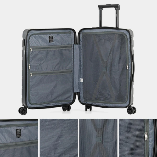 Juego De Maletas 50/60/70 Cms Jaslen Viena En Abs Con Capacidad De 177L 14 Juego De Maletas 50/60/70 Cms Jaslen Viena En Abs Con Capacidad De 177L - Imagen 14