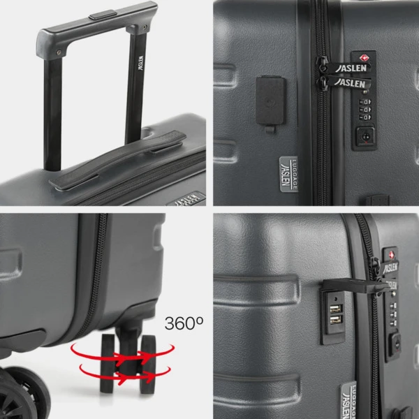 Juego De 2/3 Maletas (Cabina, Mediana Y Grande) Viena Rigida Con Capacidad De 84,5 L 5 Juego De 2/3 Maletas (Cabina, Mediana Y Grande) Viena Rigida Con Capacidad De 84,5 L - Imagen 5