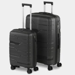 Juego De 2/3 Maletas (Cabina, Mediana Y Grande) Sarajevo Rigida/Blanda Con Capacidad De L