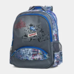 Mochila Escolar Infantil De Niño Acolchada Skpat Belgrado Estampado