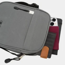 Bandolera De Mujer/Hombre Itaca Spey En Poliéster -Bolsa De Moda gris sku 16654496 19140719 xxl