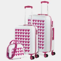 Agatha Ruiz De La Prada Juego De Maletas 50/60Cm Y Neceser -Bolsa De Moda hearts sku 16648166 26160385 xxl