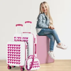 Agatha Ruiz De La Prada Juego De Maletas 50/60Cm Y Neceser -Bolsa De Moda hearts sku 16648166 26180618 xxl