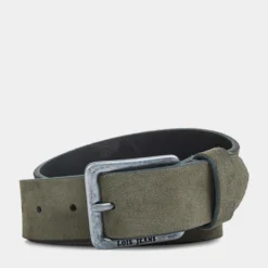 Cinturon De Hombre Lois En Piel Terciopelado Color -Bolsa De Moda kaki 95 sku 16493947 15340539 xxl