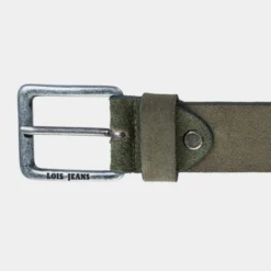 Cinturon De Hombre Lois En Piel Terciopelado Color -Bolsa De Moda kaki 95 sku 16493947 15350416 xxl