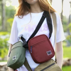 Bandolera De Mujer/Hombre Lois Milo En Poliester -Bolsa De Moda kaki sku 16654875 15340278 xxl