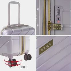 Dkny-411 Maleta Cabina Bias Hs Dkny Dkny-411 Bias Hs -Bolsa De Moda lavender sku 16663456 54380844 xxl