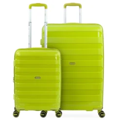 Set De 2 Maletas Trolleys Polipropileno Roma Rígidas Capacidad De 146 L + Extensible -Bolsa De Moda lima sku 16041847 44560841 xxl