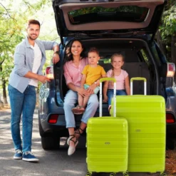 Set De 2 Maletas Trolleys Polipropileno Roma Rígidas Capacidad De 146 L + Extensible -Bolsa De Moda lima sku 16041847 44580826 xxl