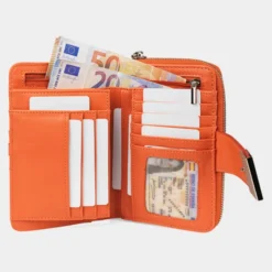 Cartera De Mujer Cimarron Jenison En Polipiel -Bolsa De Moda mandarina sku 16654628 20040473 xxl