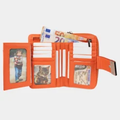 Cartera De Mujer Cimarron Jenison En Polipiel -Bolsa De Moda mandarina sku 16654628 20050901 xxl