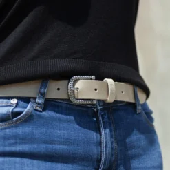 Cinturón Piel Genuina Para Mujer De 30Mm Jaslen -Bolsa De Moda marfil 110 sku 16042576 20420749 xxl