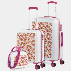 Agatha Ruiz De La Prada Juego De Maletas 50/60Cm Y Neceser -Bolsa De Moda margaritas sku 16648168 26340202 xxl