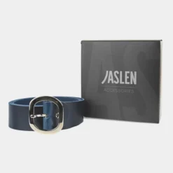 Cinturon Piel Genuina 40 Mm Jaslen Cinturones Jaslen -Bolsa De Moda marino 90 sku 16042586 19410091 xxl