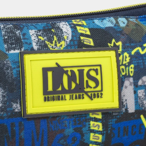 Estuche Escolar Chico Grande Estampado Lois Hard Skate 3 Estuche Escolar Chico Grande Estampado Lois Hard Skate - Imagen 3