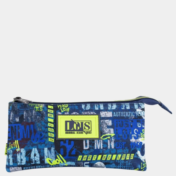 Estuche Escolar Chico Grande Estampado Lois Hard Skate 5 Estuche Escolar Chico Grande Estampado Lois Hard Skate - Imagen 5